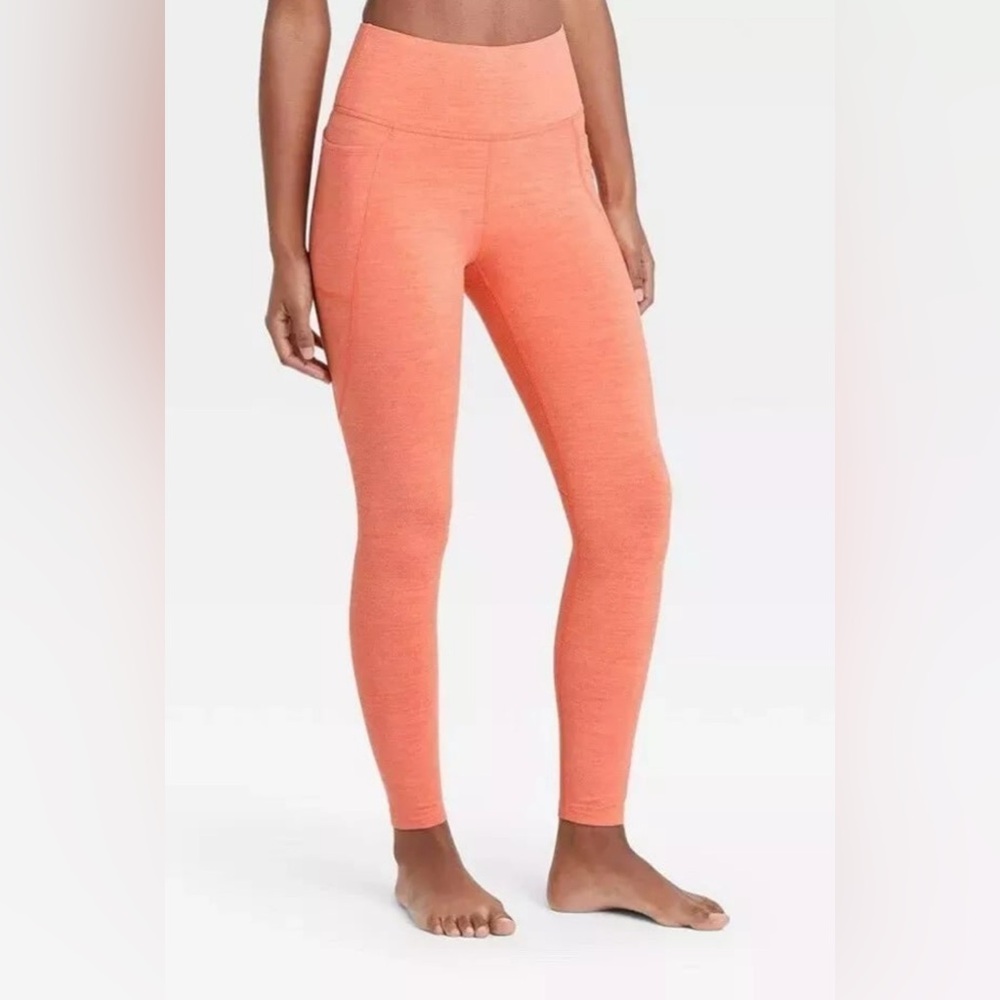 JoyLab Women's Peach Leggings with‎ Pockets